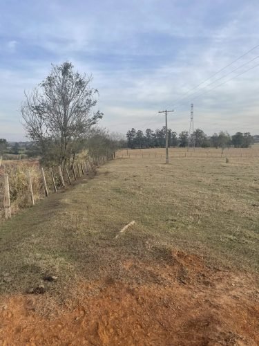 Sítio à venda em Rio Claro/SP - Divisa cercada da propriedade rural