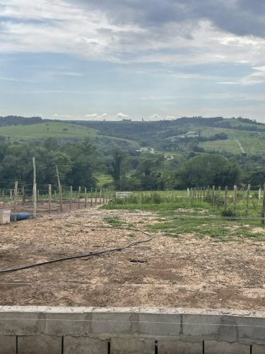 Cercas e piquetes da propriedade rural em Ajapi Rio Claro SP